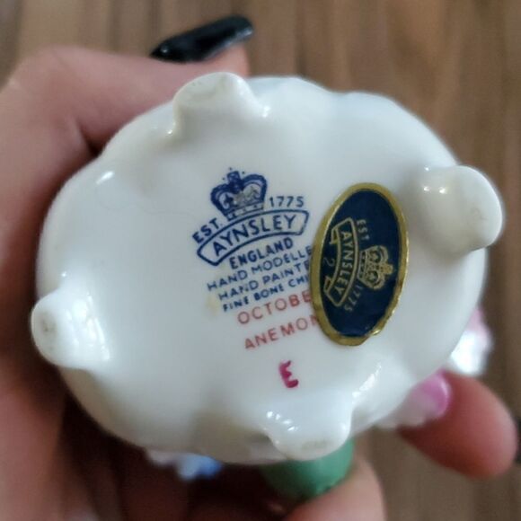 Aynsley | October Anemone bone China Flowers - Picture 3 of 8